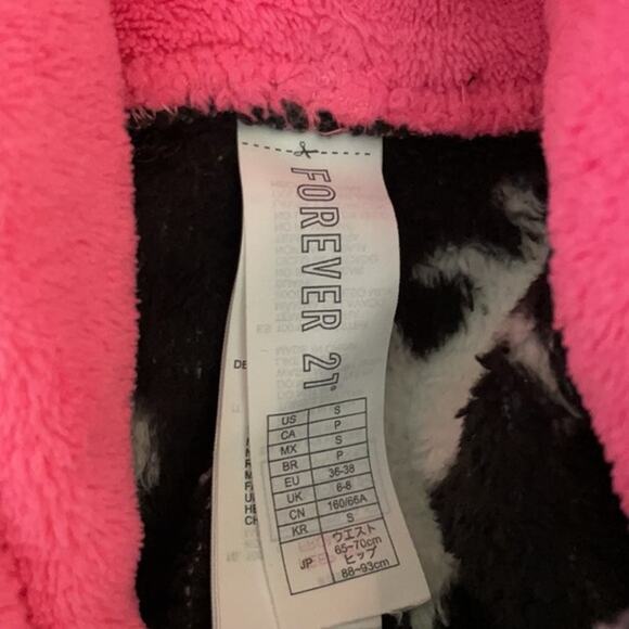 Forever 21 Black and Hot Pink Kitty Cat Union Suit - Picture 6 of 6